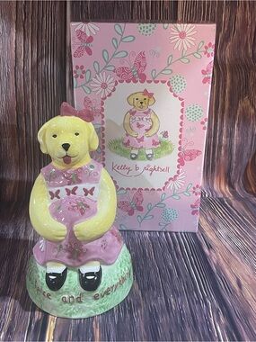 NIB Dog Coin Bank Kelly B Rightsell Sunny Sugar & Spice & Everything Nice